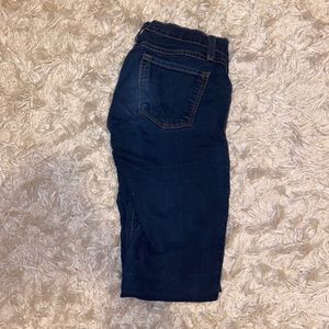 Dark wash flying monkey jeans